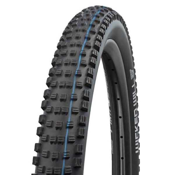 Elcykeldäck Schwalbe Wicked Will Addix Performance Ts (62-584) Tlr Tubetype-Tubeless Rekommenderas Godkänd E50 - svart - 27,5" x 2,40 mm