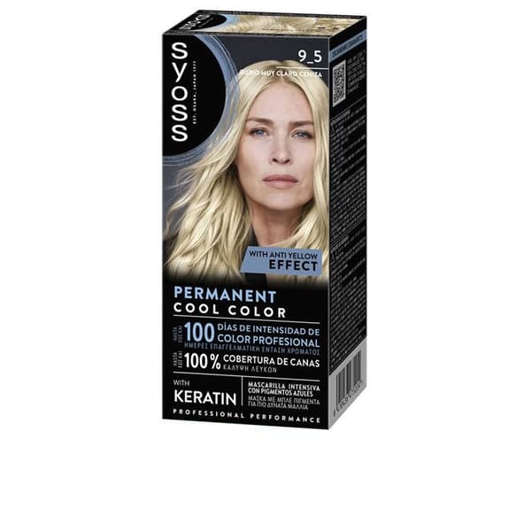 PERMANENT KALL FÄRG #9.5-Ljus Ask 1 u