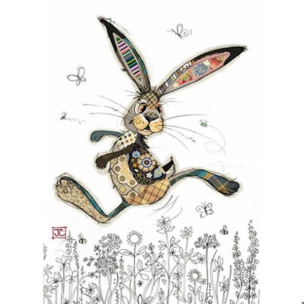 Dubbelt kort - Bug Art - Kook G034 - Original design - Klara färger - Kvalitetspapper mångfärgad