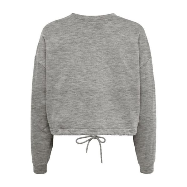 Sweatshirt Dam - Only - Onldreamer Life - Grå - Rund Hals - Långa Ärmar Grå jag