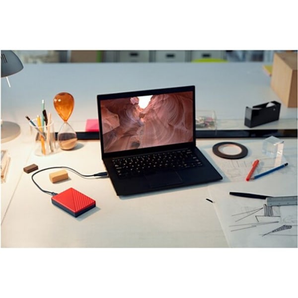 Wd My Passport™ 2TB extern hårddisk