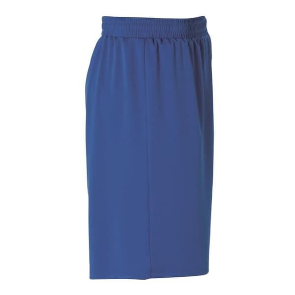 Uhlsport center basic juniorshorts - azurblå/gul - 14 år Azurblå/gul 10 år
