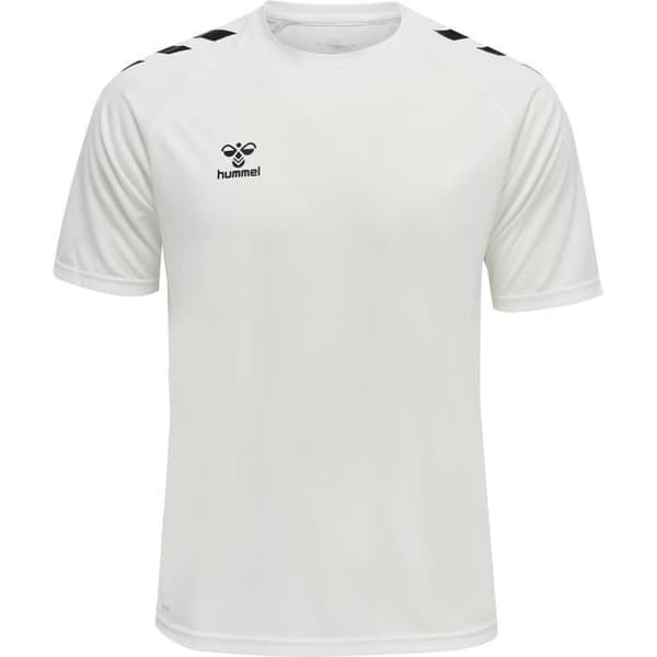 Hummel Core Poly herr t-shirt - vit - kort ärm - andas Vit