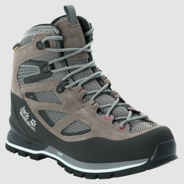 Jack Wolfskin force crest texapore mid utomhusskor för kvinnor - grå Grå 39 1/2