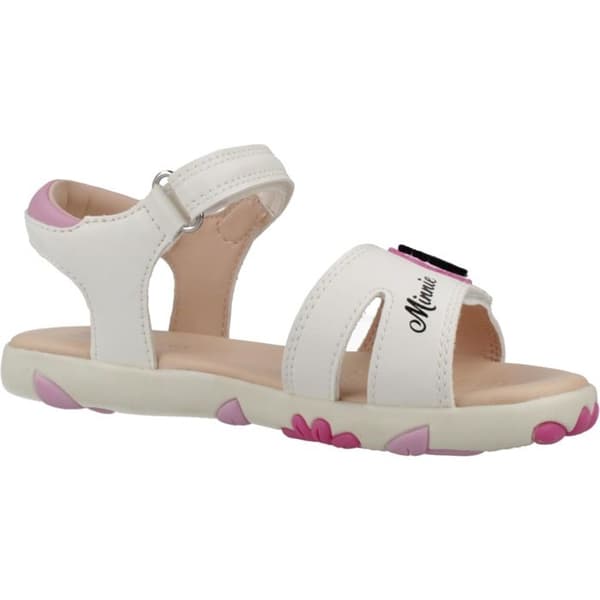 Sandaler flicka Geox S.Haiti D vit/mörkrosa 32