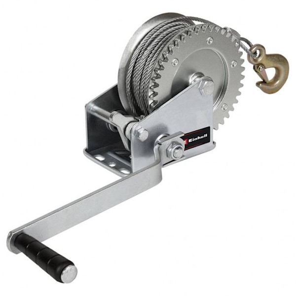 Einhell Manuell vinsch TC-WI 800 (maximal lastkapacitet 800 kg, kabel 20 meter) Röd