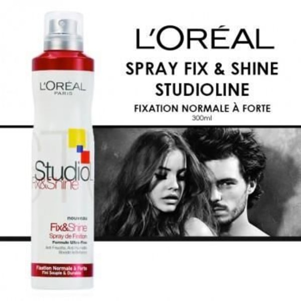 L'Oréal - STUDIOLINE Spray Fix &amp; Shine Fixation...