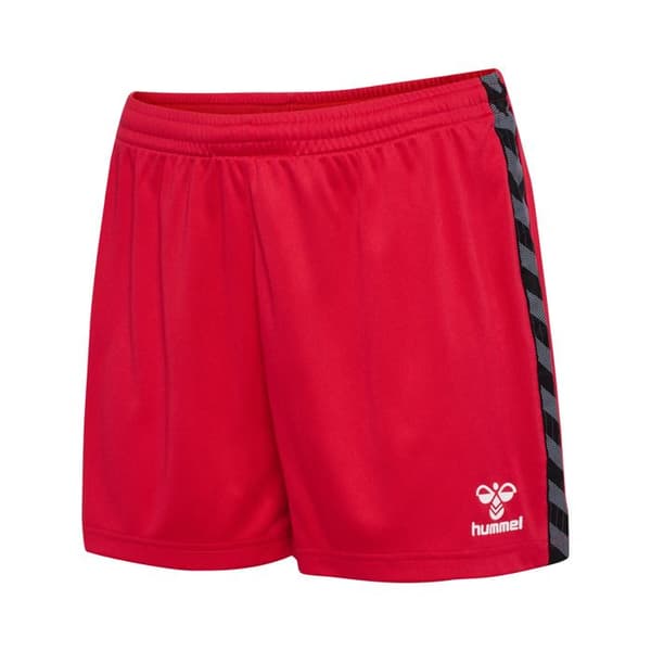 Kort dam Hummel Authentic Pl - röd röd XXL