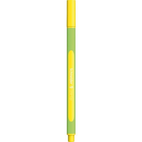 Feutrer Fineliner - Schneider - Line-Up 04 - Set om 10 - Färg Golden-Yellow - Spets 0,4 mm Gyllene-gul