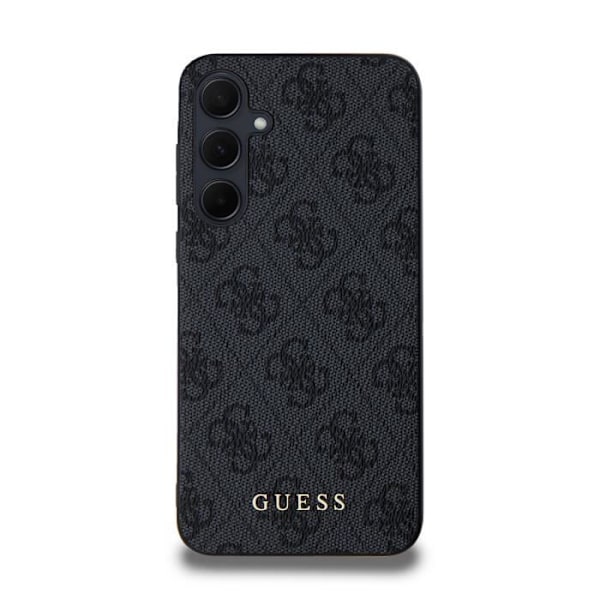 Skyddsfodral för Samsung Galaxy A35 5G med 4G-mönster Guess Grey Grå