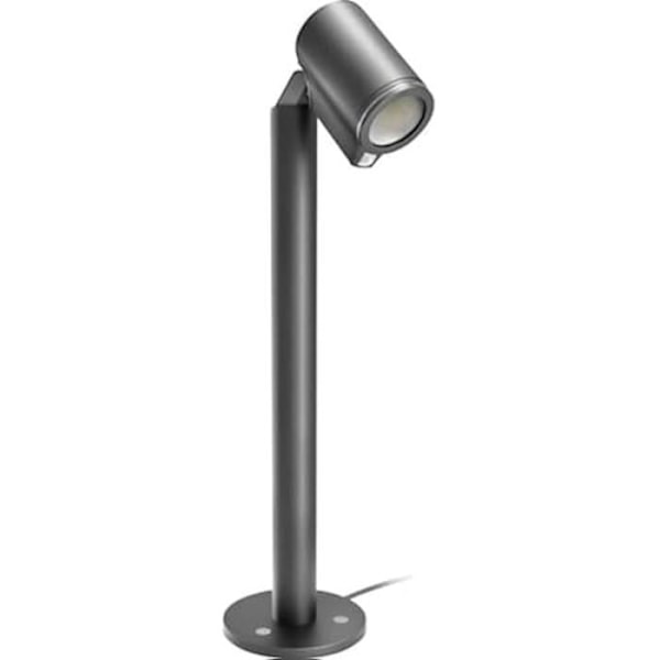 Utomhus LED-lampa - STEINEL - Spot Way SC - GU10 - 7,9 W - Bluetooth - Rörelsedetektor 90° Antracit