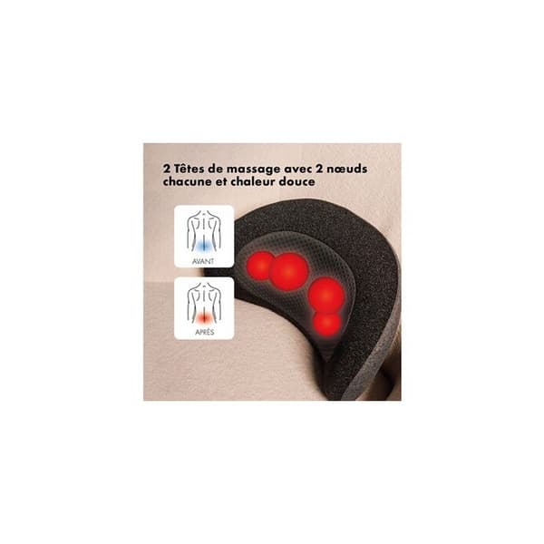 Zen massager Multi-zon massagekudde Denali Grey Grå