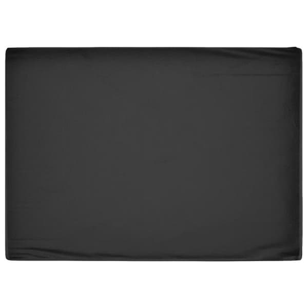 vidaXL Trädgårdsmöbelöverdrag 12 öljetter 230x165x80cm Rektangulär 319299 Svart