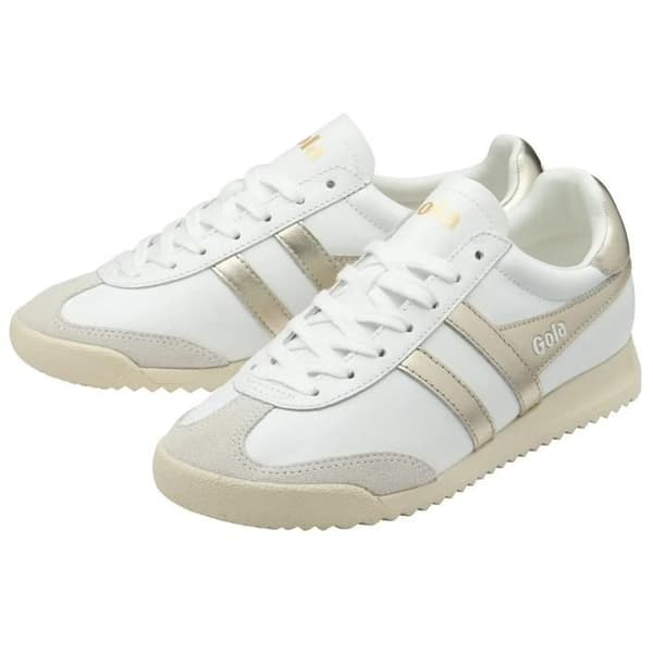 Gola Torpedo Mirror mockaskor dam vit/guld/off white 42