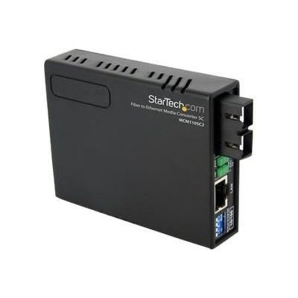SC 10/100 multimod fiberoptisk Ethernet-omvandlare - STARTECH - MCM110SC2EU - 2 port(ar) - 2 km