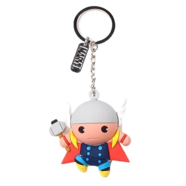 Officiellt godkänd Marvel Thor Personalized Rubber Keychain