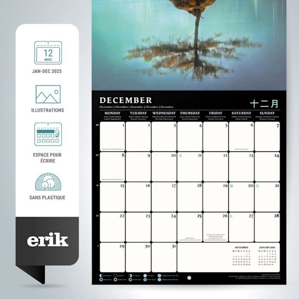 Kalender - ephemeride block Grupo erik - CP25025