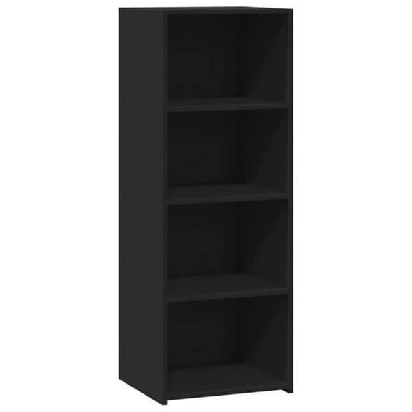 vidaXL Svart buffé 45x41x124 cm träkomposit 846391