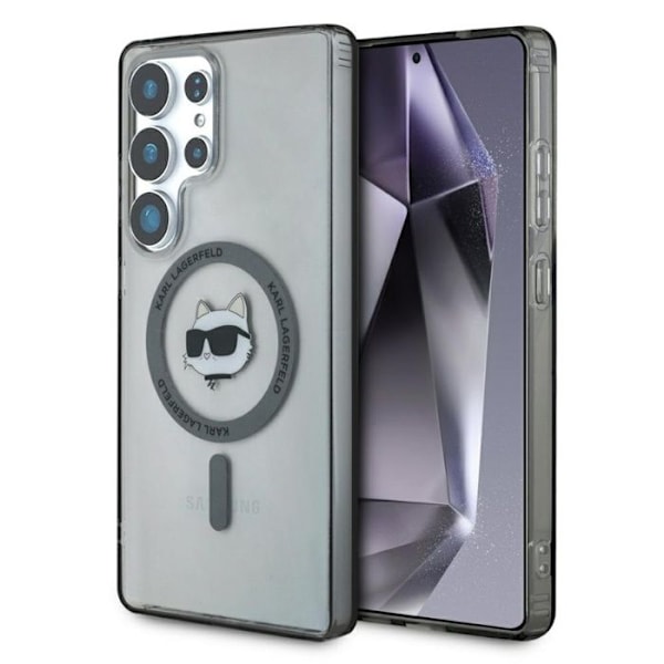 Coque MagSafe Karl Lagerfeld för Samsung Galaxy S25 Ultra (Svart)