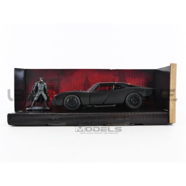 Samlarbil i miniatyr - JADA TOYS 1/32 - BATMOBILE Batmobile - The Batman 2022 - Svart - 32042BK Svart
