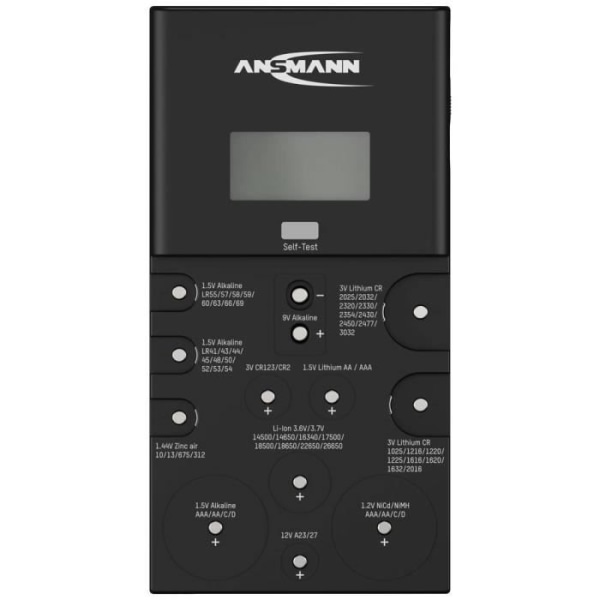 Ansmann Energy Check LCD Battery Tester 1900-0100