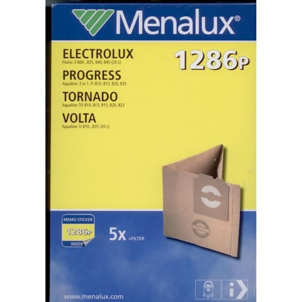 MENALUX 1286P-S47 - paket med 5 Menalux-väskor anpassade