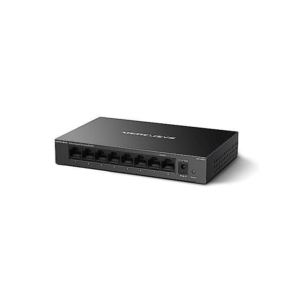 Gigabit Ethernet-switch - MERCUSYS - MS108GS - 8 portar - Metallchassi - Tyst