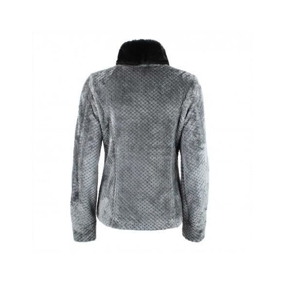 Peak Mountain Ataway fleece för kvinnor - grå - M Grå XL