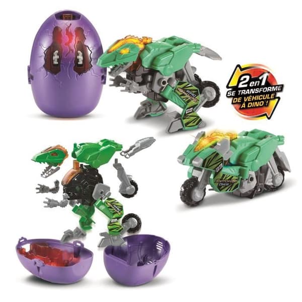 VTECH SWITCH & GO DINOS SURPRISE V2 (6 OLIKA MODELLER)