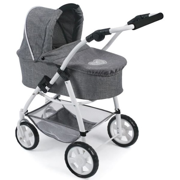 Barnvagn Combi 3 in 1 EMOTION ALL IN Jeans Grå - BAYER DESIGN - Från 3 år
