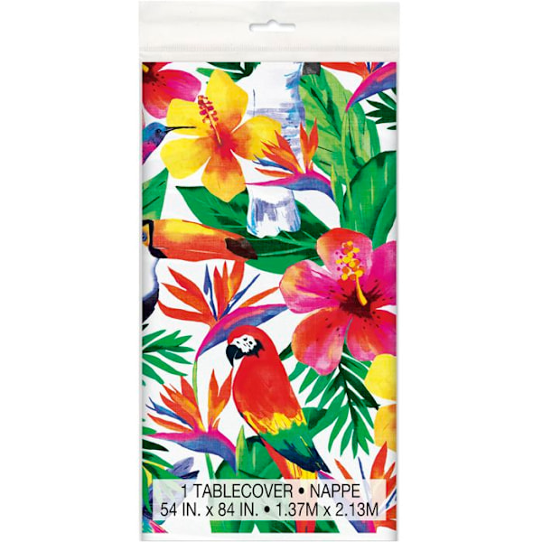 Palm Tropical Luau plastduk 137 x 213 cm - Multicolor Vit