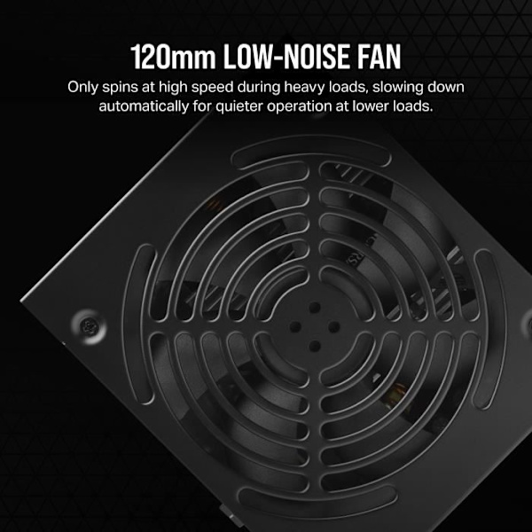 Strömförsörjning - CORSAIR - CX650 - 80 PLUS Bronze ATX Power