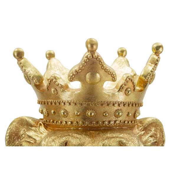 Staty Kung Lejon "Shant" 74cm Guld