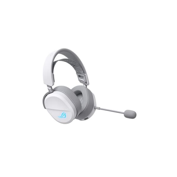 ASUS ROG Pelta White - Trådlös Gaming Headset - tri-mode-anslutning med Speednova