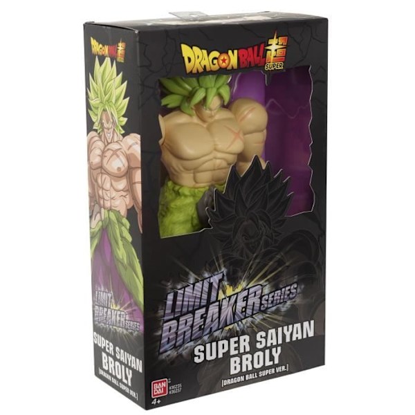 Dragon Ball Super - Limit Breaker Giant Figur 30 cm - Broly från filmen - Bandai Flerfärgad