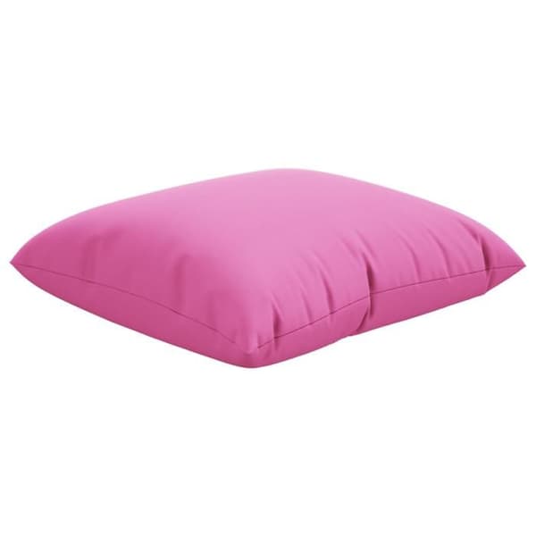 Dekorativa kuddar 4 st Rosa 60x60 cm Tyg