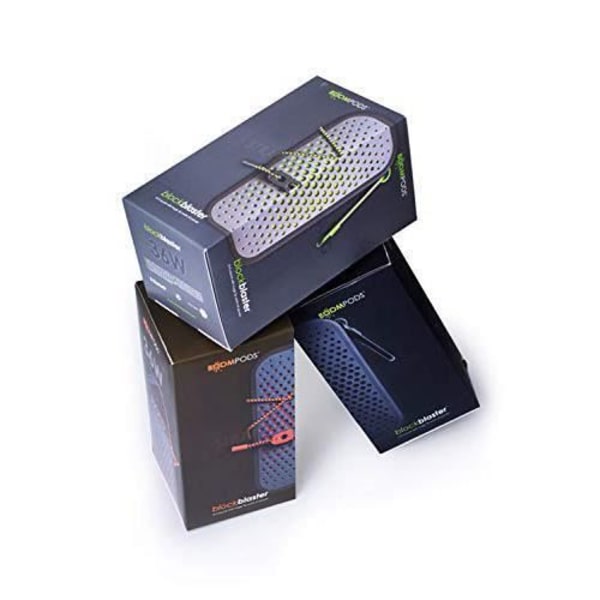 Boompods Blockblaster Hi-Fi trådlös Bluetooth-högtalare med enorm 36W Power Svart - BBBLK