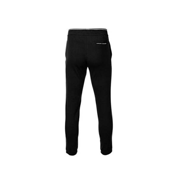 Joggingbyxor - Armani Exchange - Logotyp - Svart - Fitness - Andas Svart XXL