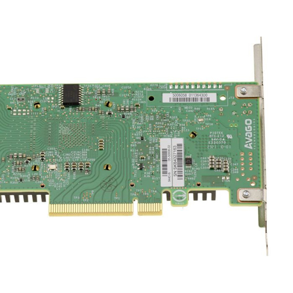 Kort PCIe 3.1 SAS SATA NVMe 12GB 8 INTERNA portar - Raid 0 1 5 10 50 - Original BROADCOM LSI 9440-8i - Ref 05-50008-02