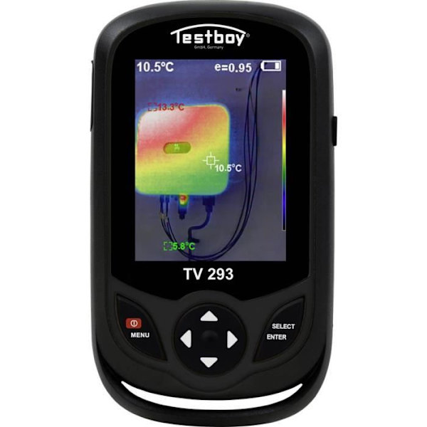 Testboy TV 293 värmekamera -200 till +300 °C