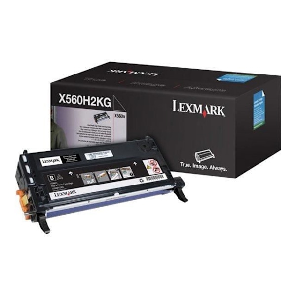 LEXMARK High Yield Toner Cartridge - Svart för X560dn, X560n