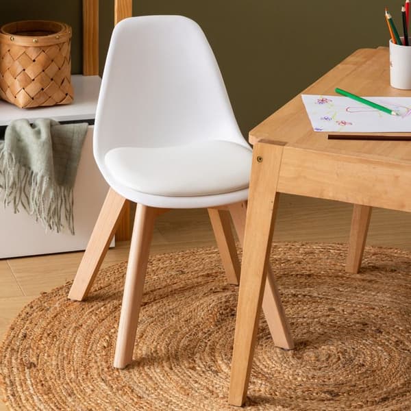 Barnstol "Baya" vit - Atmosphera Inredningsdesigner Vit