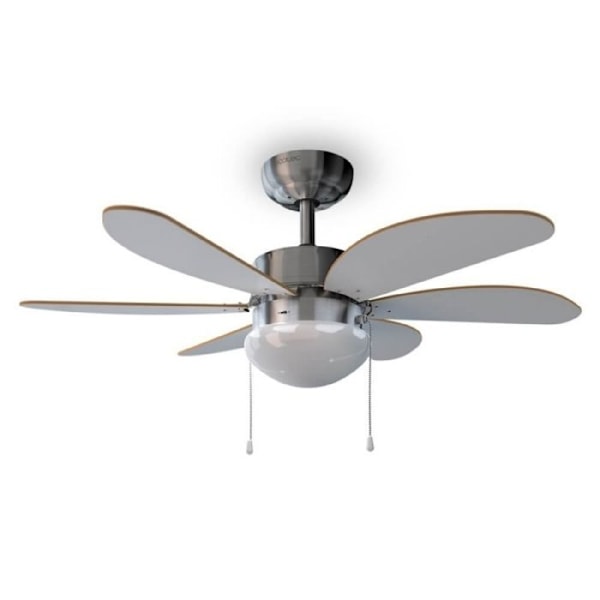 Takfläkt - Energi - Aero 350 - 50 W - 6 vändbara blad - Diameter 92 cm Trä - Vit