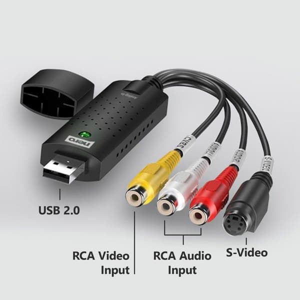 Videokonverter och ljud - Nero - Recode Stick - Analog digitalisering - USB - Kompatibel med olika enheter