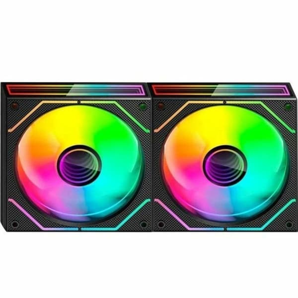 CPU-fläkt Mars Gaming MF-3DPROX2 Ø 12 cm - Paket med 2