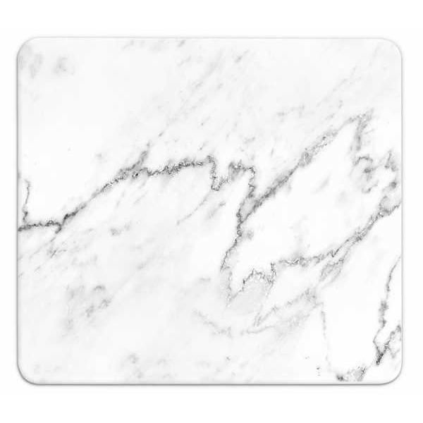 WENKO Huvbotten, Köksstänk, "Marmor", Härdat glas, 50x56 cm, flerfärgad Grå