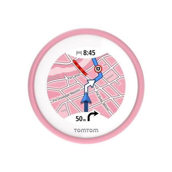 Rosa silikonskyddsfodral för TomTom VIO (9UUA.001.71)