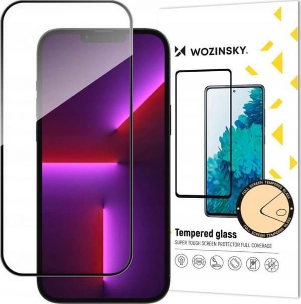 Härdat Glas - WOZINSKY - iPhone 16 Plus - Full Glue - 1 Styck - Rep resistant