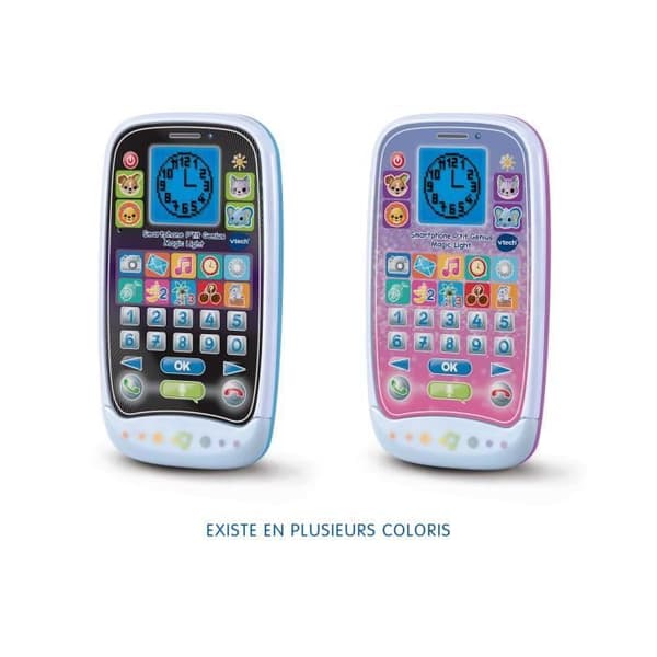 VTECH SMARTPHONE P'TIT GENIUS MAGIC LJUSROSA Ros
