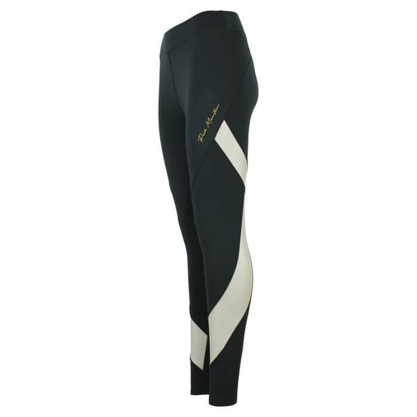 ATHLET tekniska leggings för damer Svart/blekt guld S